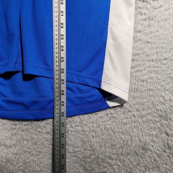 Pearl Izumi Mens XL Blue White Cycling Jersey Shirt Short Sleeve Pockets - Picture 5 of 7